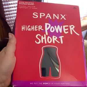 3x SPANX High Power Short-Black